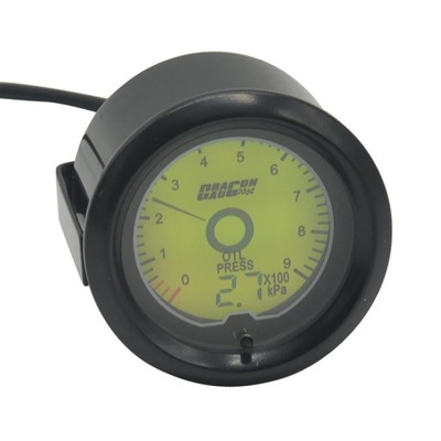 52mm Digital 7 Color Light Car Modification Meter Boost Tachometer W~83826 