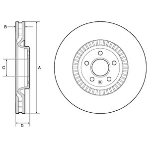 DISCOS DE FRENADO DELPHI BG9171C + REGALO  