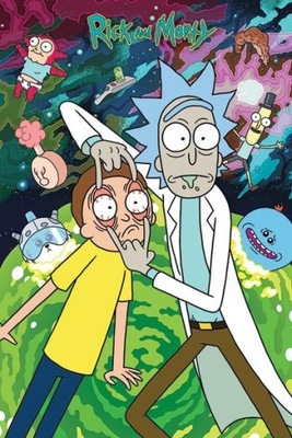 RICK AND MORTY plakat 61x91cm