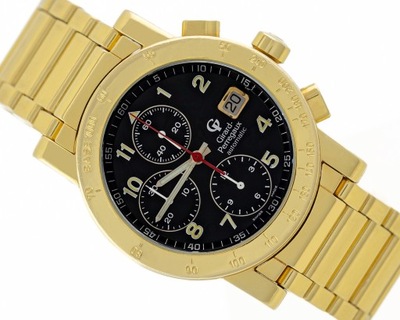 GIRARD PERREGAUX GP 7000 18 GOLD VINTAGE CHRONO