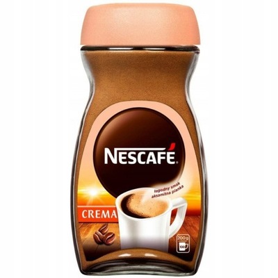 Kawa Nescafe Crema Rozpuszczalna 200g