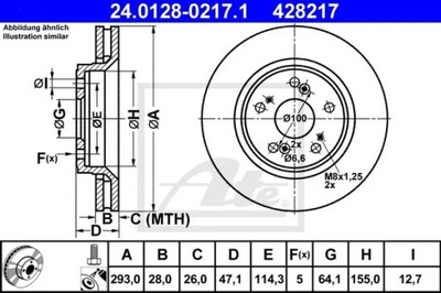 24.0128-0217.1 ДИСК HAM.PRZOD HONDA CR-V III 07-