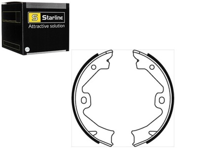 КОЛОДКИ ГАЛЬМІВНІ S BC 08140 КОМПЛЕКТ STARLINE