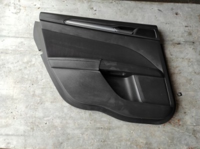 FORD MONDEO MK5 BOCZEK TAPICERKA DRZWI LEWY TYŁ TYLNY SKÓRA