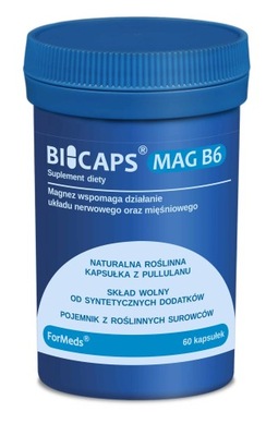 Suplementy diety Magnez + Witamina B6 BICAPS MAG