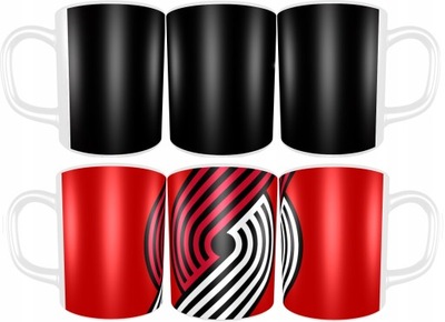 Kubek Magiczny Portland Trail Blazers + imię NBA