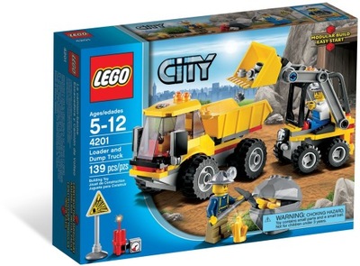 Lego City 4201 - Ładowarka z Wywrotką