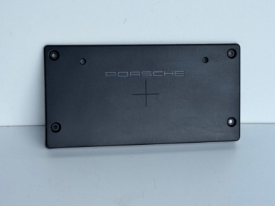 Рамка подкладка pod номерной знак регистрационная porsche macan 95b 95b807287ba фото №1