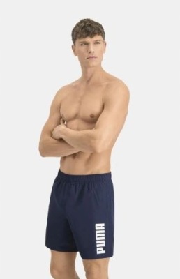 PUMA SZORTY KĄPIELOWE MĘSKIE Z LOGO GRANAT XXL FBA