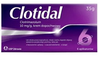 Clotidal (Clotrimazolum US) krem 35g