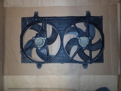 Nissan almera tino 00 - 06 вентилятор радиатора фото №1
