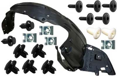 Honda odyssey rl1 1999 - 2005 подкрылок перед левый фото №1