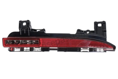 Porsche macan 2022 - 2025 отражатель лампа задняя w бампер led левая фото №1