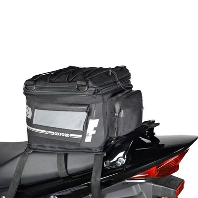 OXFORD DUŻA TORBA NA TYŁ MOTOCYKLA F1 TAIL PACK LARGE 35L (MOCOWANIE PASKI)