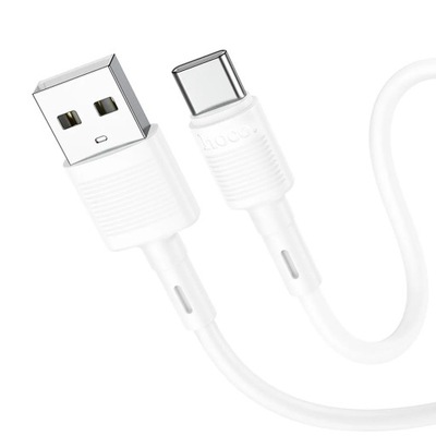 Kabel USB A do USB C Hoco 3A 1 m X83 biały