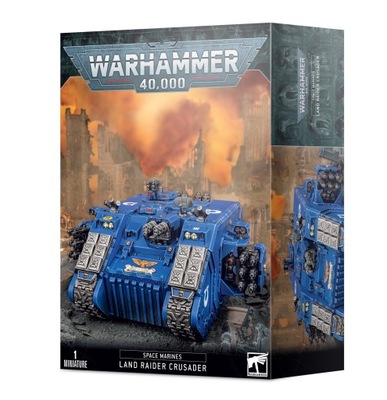 Warhammer 40000 Land Raider Crusader Games Workshop