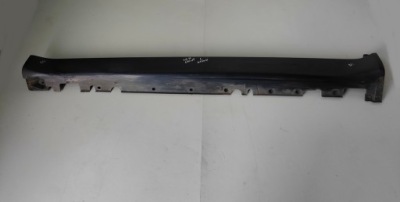 Bmw e70 lift m-pakiet молдинг порог левая carbonschwarz фото №1