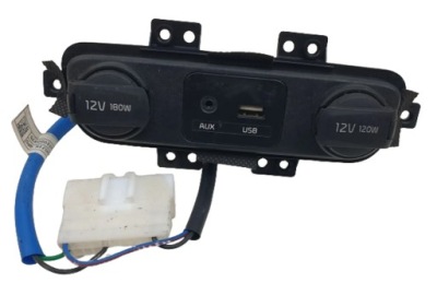 Kia sportage 3 iii разъём разъём 12v usb aux oryg фото №1
