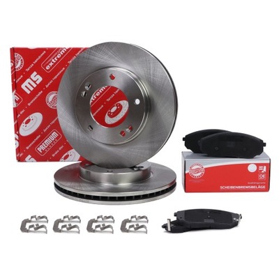 Тормозные диски тормозные колодки перед kia sorento i jc фото №1