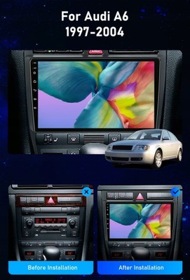 RADIO 2DIN ANDROID AUDI A6 C5 S6 RS6 1997-2004 4G  