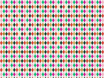 Papier do pakowania - Romby, 70x200cm