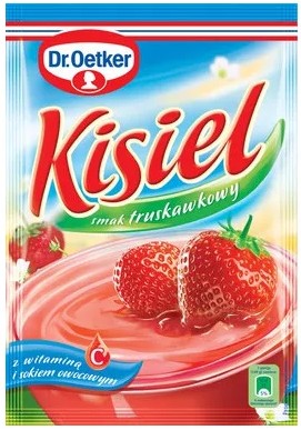 Dr. Oetker Kisiel smak truskawkowy 38 g