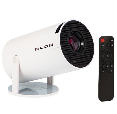Projektor LED Mini Rzutnik Android Smart TV WiFi 4K Biały BLOW CINEMA