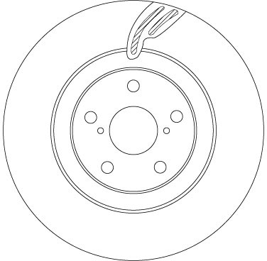 ДИСК ТОРМОЗНОЙ LEXUS ПЕРЕД GS/RC 300-450H 12- PR DF6792S