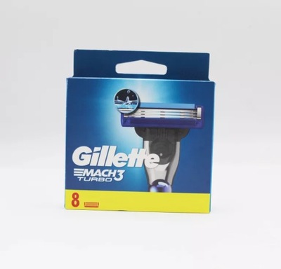 GILLETTE MACH 3 TURBO 8 SZT