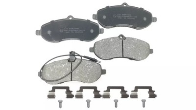 Тормозные колодки перед citroen jumpy ii fiat scudo фото №1