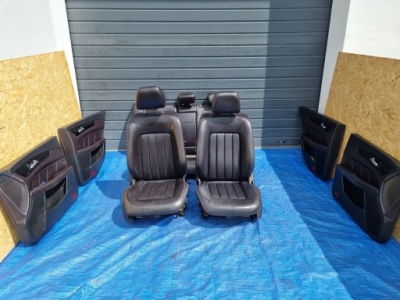 Mercedes cls w218 sedan сидіння заднє сидіння fiolet kpl фото №1