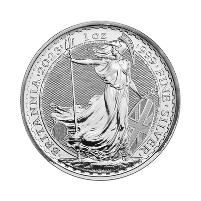 Moneta Britannia 1 uncja srebra