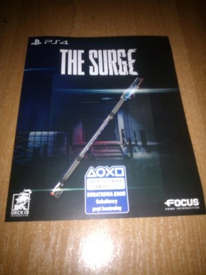 Kod DLC do gry THE SURGE na PS4