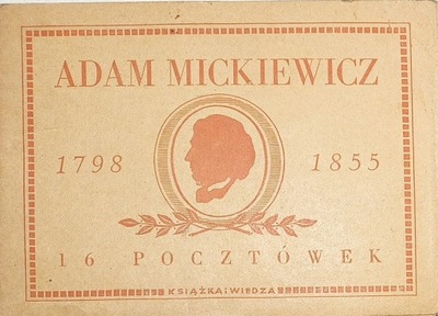 Adam Mickiewicz 1798-1855 16 pocztówek