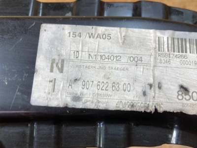 Mercedes sprinter w907 усилитель лонжерон правое фото №1