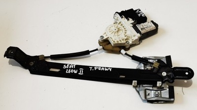 Seat leon ii подъемник механизм окон задняя задний правый kpl фото №1
