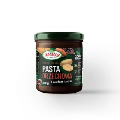 Pasta orzechowa miód + kakao 300g