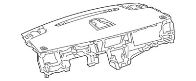 TORPEDA DISTRIBUCIÓN CONSOLA TORPEDA TOYOTA SIENNA 10-  