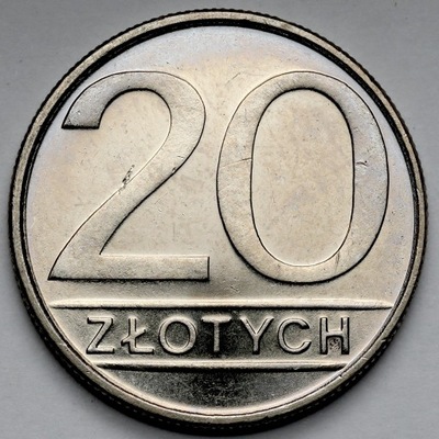 1075. 20 złotych 1986