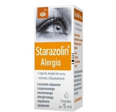 Starazolin Alergia 1 mg/ml 5 ml