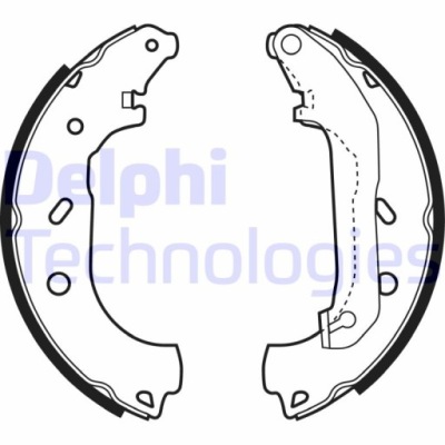 Гальмівні колодки ham. ls1940 delphi фото №1