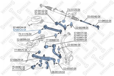 ВАЖІЛЬ AUDI A6 ALL 04/A8, VW PHAETON ALL 02-