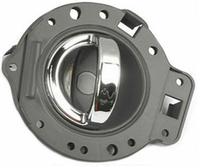 Ручка двері праве jeep commander xk 06-10 сіра c фото №1