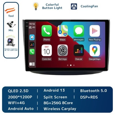 NAWIGATOR GPS PARA MERCEDES-BENZ VIANO 2004-2011/VITO 2010-15 RADIO CARPLAY  