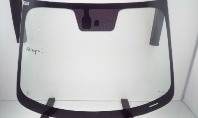 Стекло лобовое передняя chevrolet aveo 2011- датчик зелёный nowa фото №1