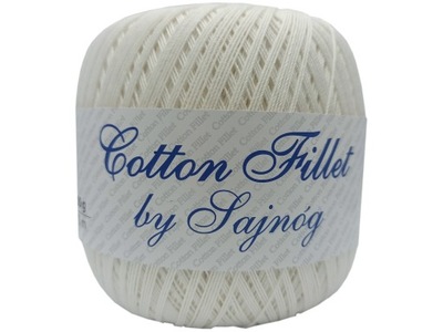 Kordonek COTTON FILLET - 0004 - Krem