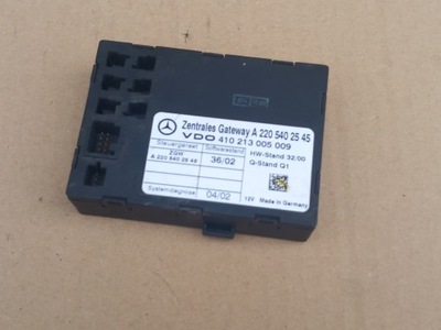 MERCEDES CL W215 W220 MODULIS GATEWAY A2205402545 