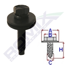 PERNO UNIVERSAL M6X26 MM TOYOTA X5SZT  