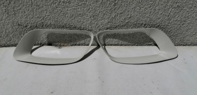 Bmw x6 e71 защита рамка бампера выхлоп левая+ правая 08r- фото №1