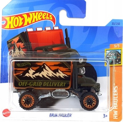 Hot Wheels BAJA HAULER HW HAULERS CIĘŻARÓWKA NOWY HKH25